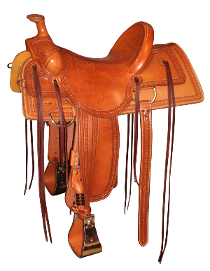 Old Timer Lieuallen Roping saddle